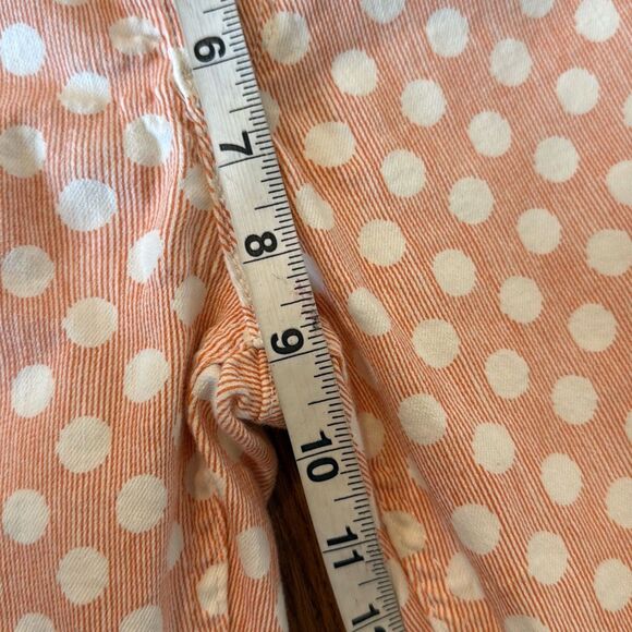 Anthropologie Pilcro the Leterpress polka dot high rise bootcut jeans 28 - Picture 9 of 14